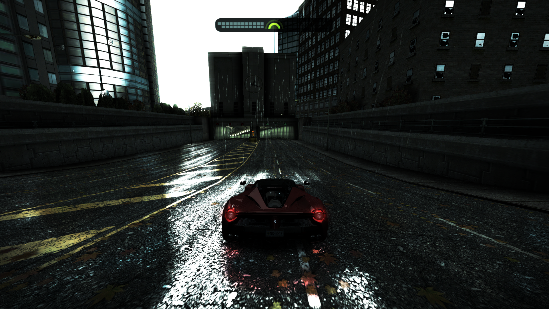 how to play need for speed most wanted in full screen