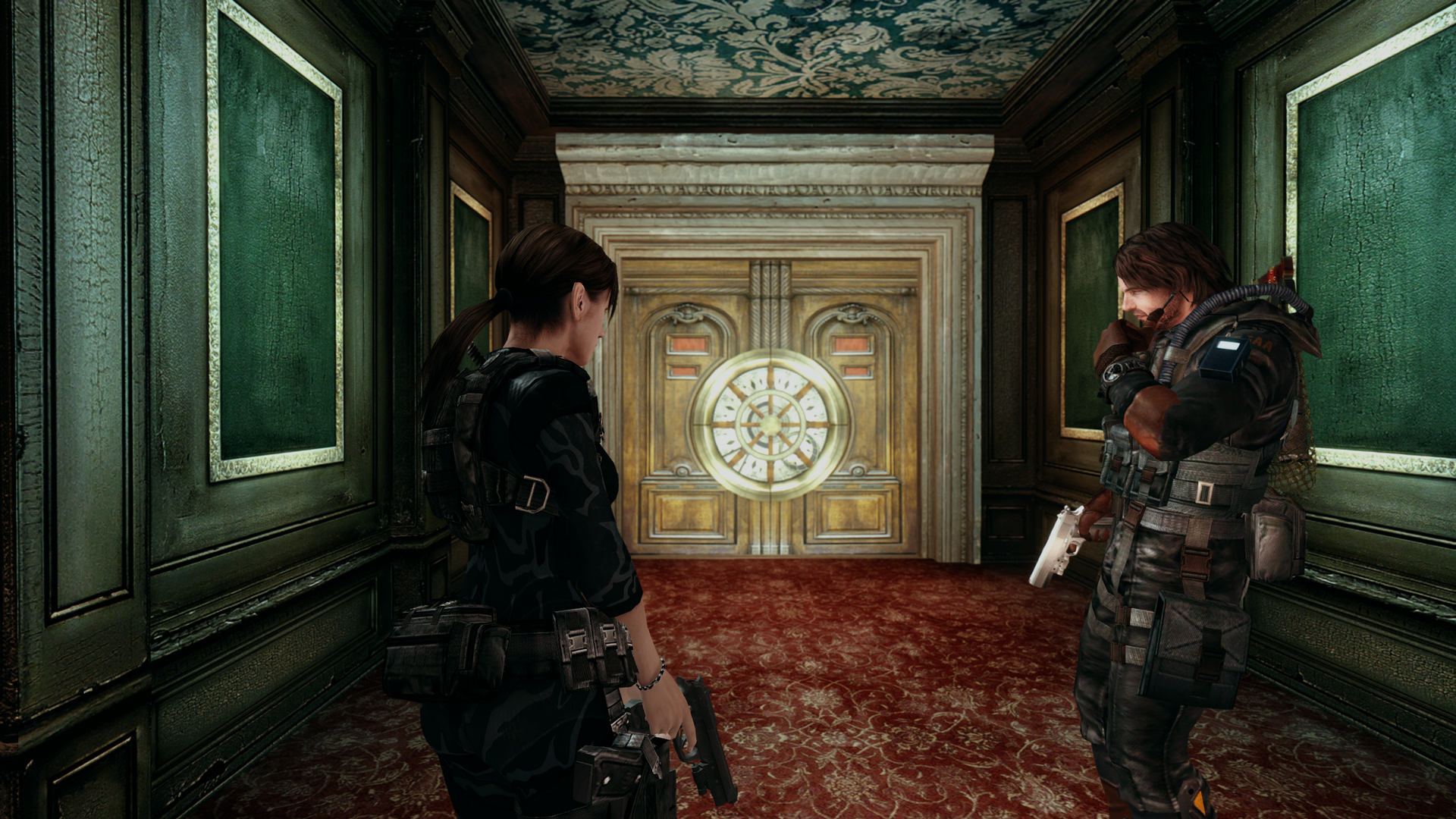 Screenshot A Preset Virus ReShade MasterEffect Resident Evil.
