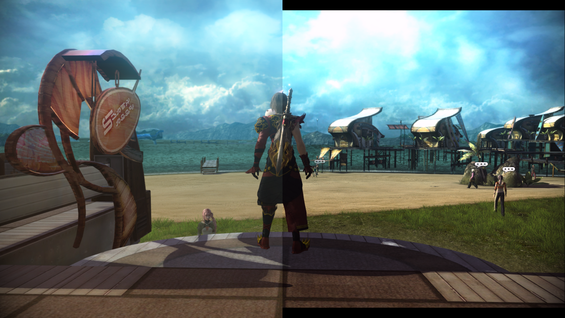 Screenshot Realism Cinematic Engine Final Fantasy Xiii