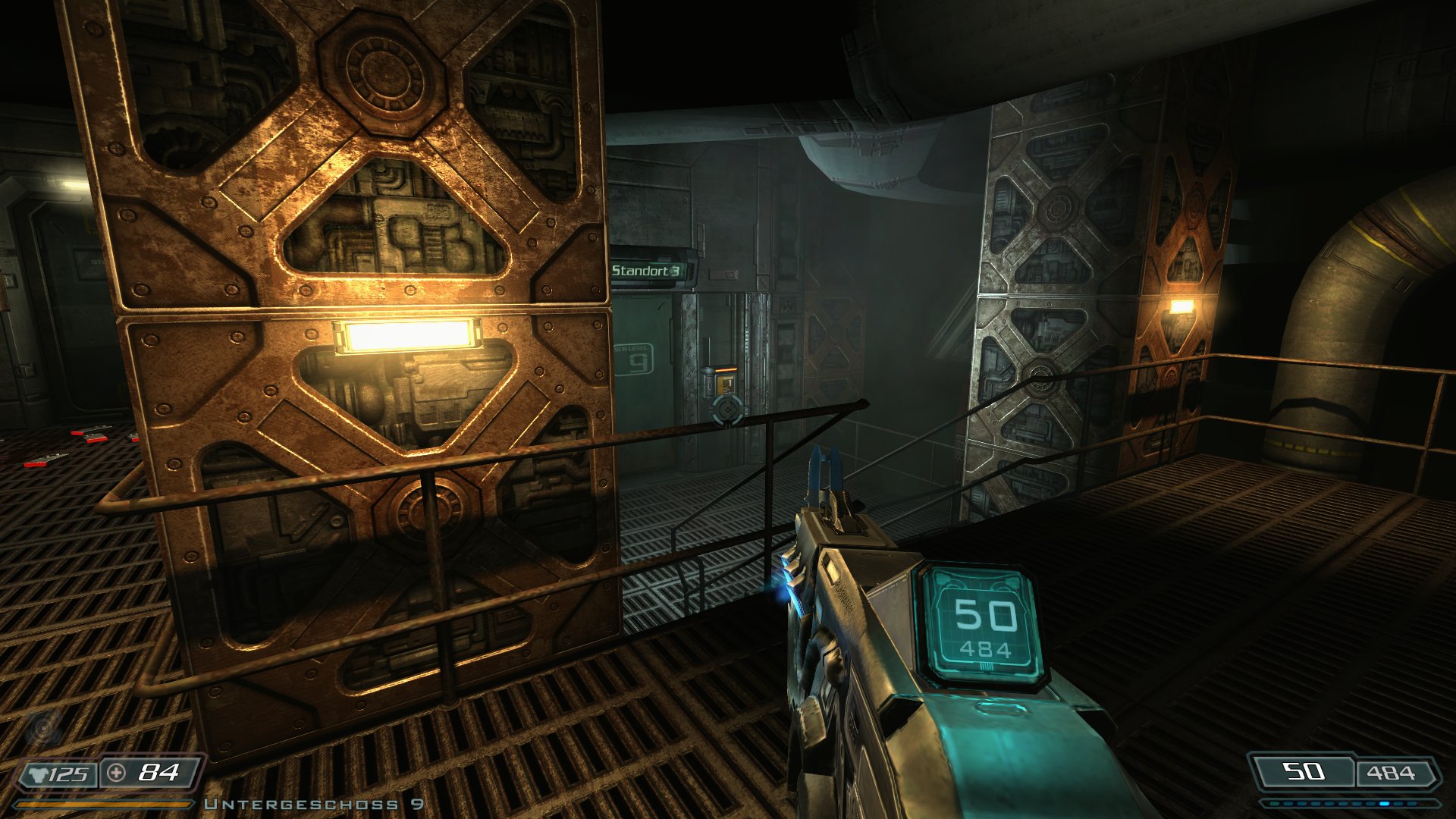 Screenshot Immersive Reshade For Doom3 Bfg Doom 3 Bfg Edition