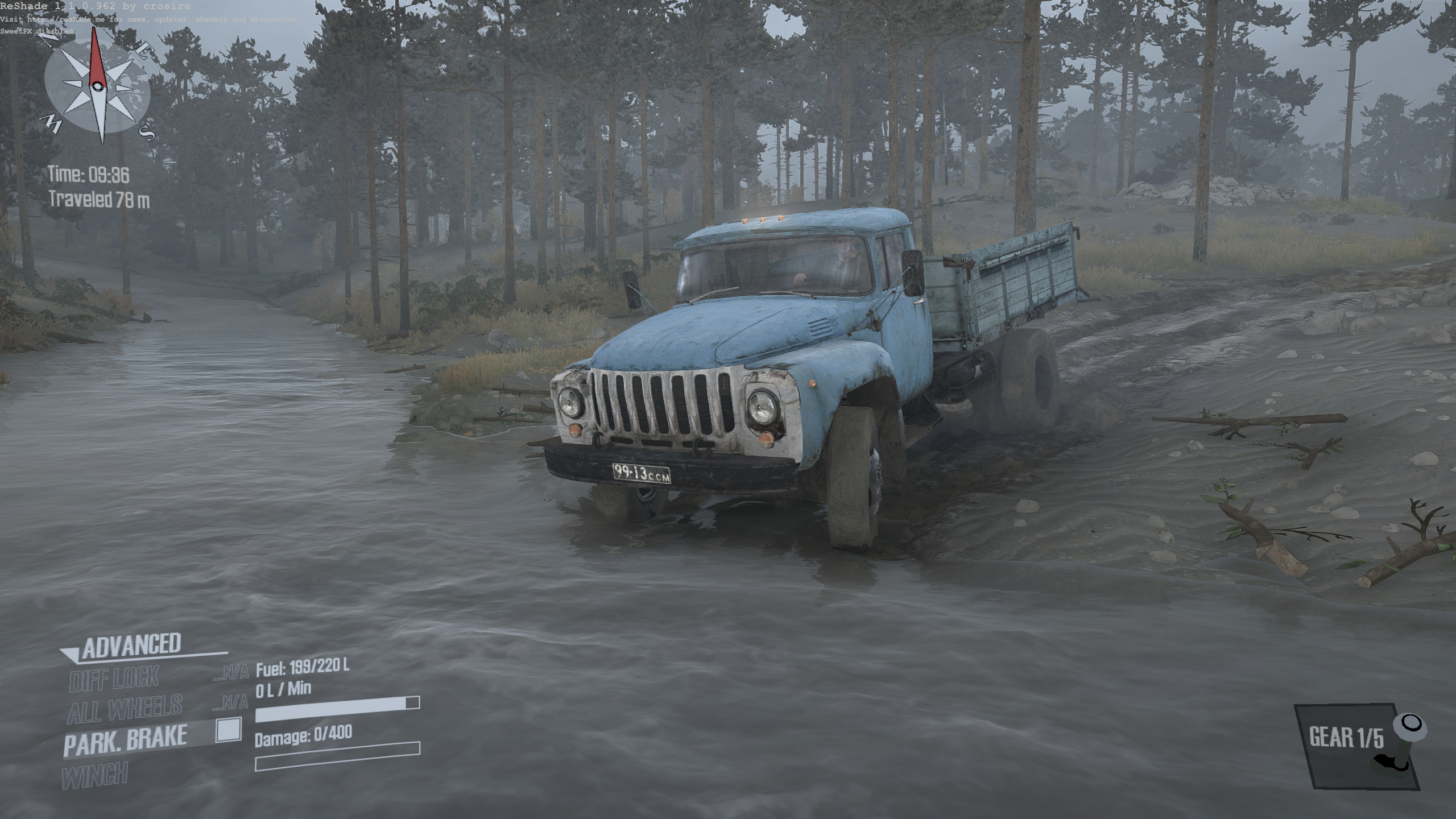 can hd graphics 4000 play mudrunner