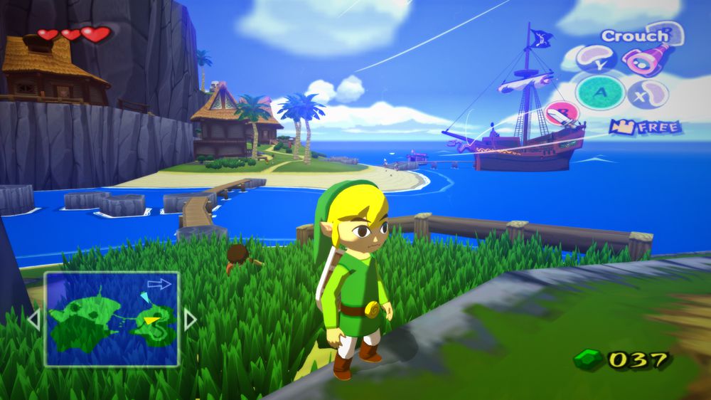 This is the closest you can get to The legend of zelda: Wind Waker HD on PC  (HD textures, SSAO, Bloom using IshiirukaFX in a custom version of dolphin)  : r/pcmasterrace
