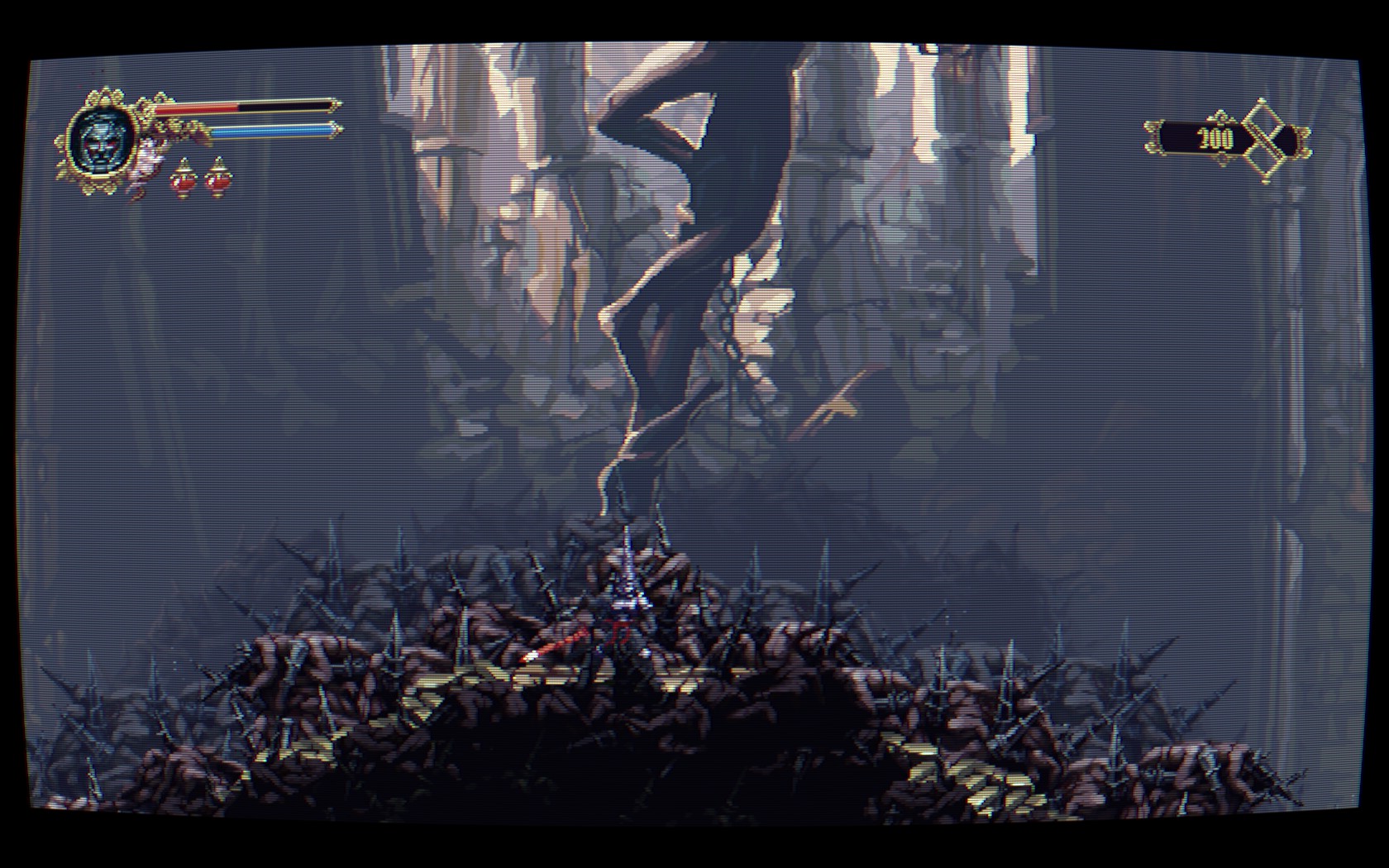 Загадка с картинами blasphemous