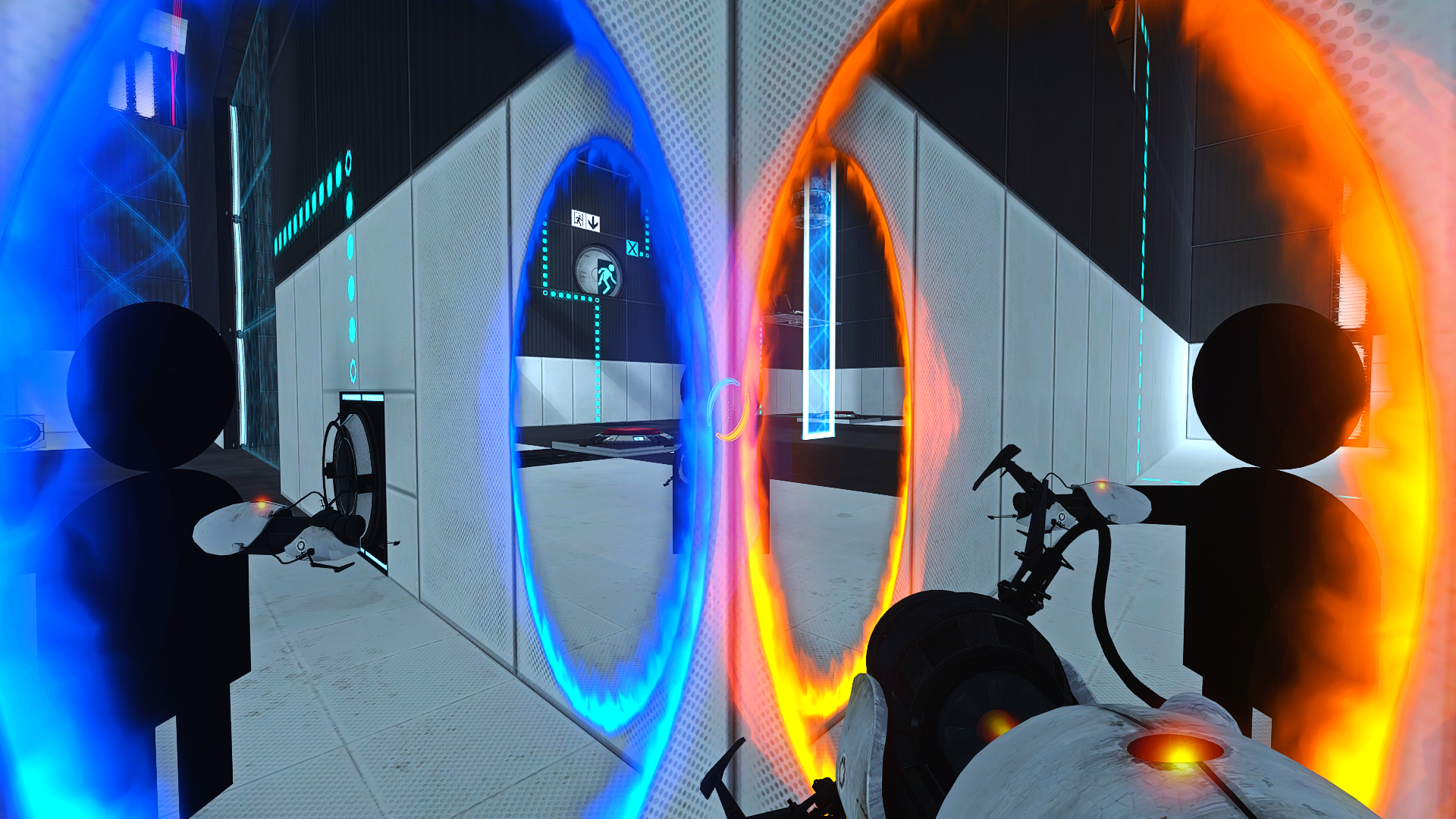 Portal 2 комната с 3 лазерами фото 70