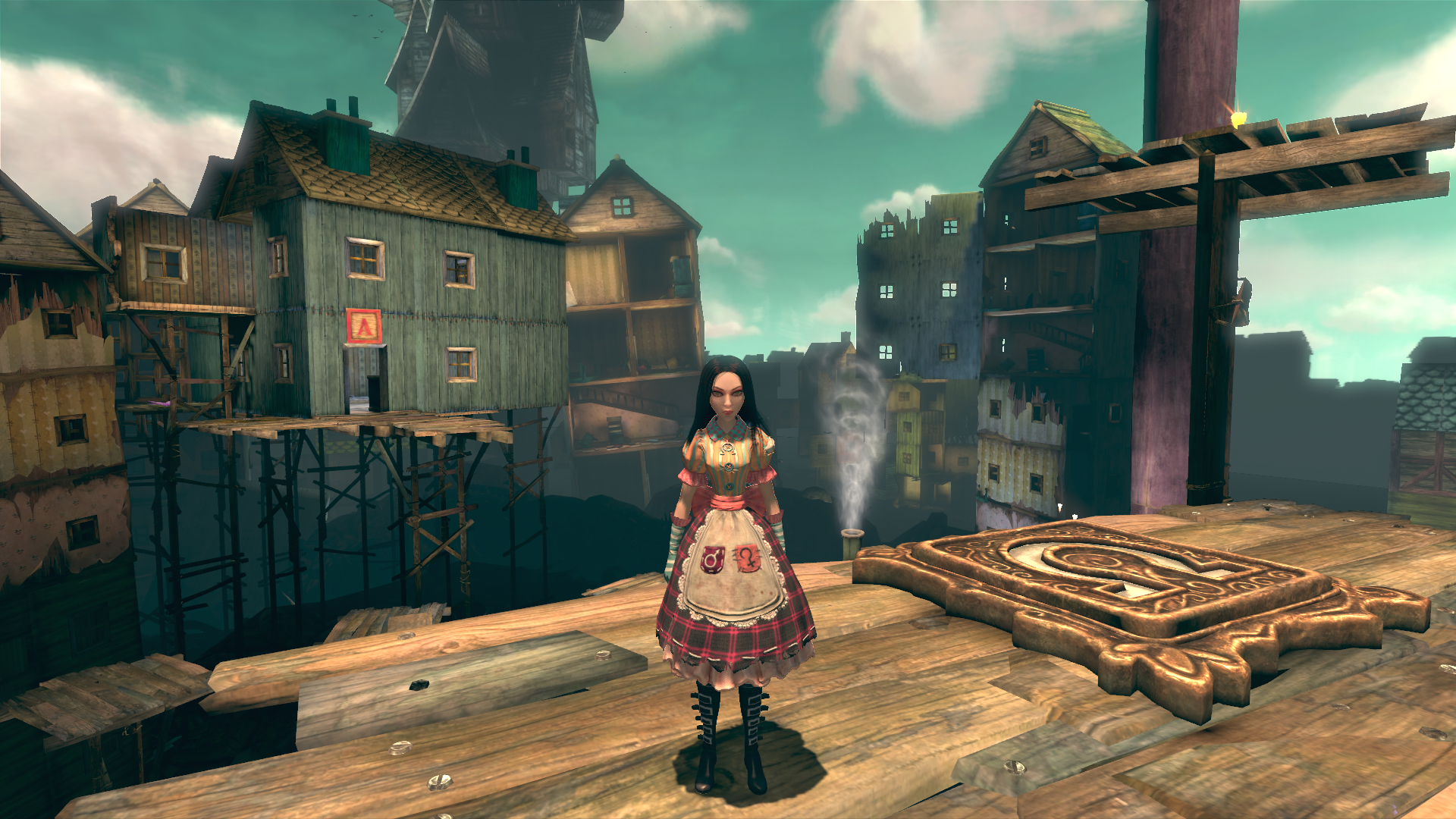 Алиса в стране кошмаров игра на пк. Alice Madness Returns город.