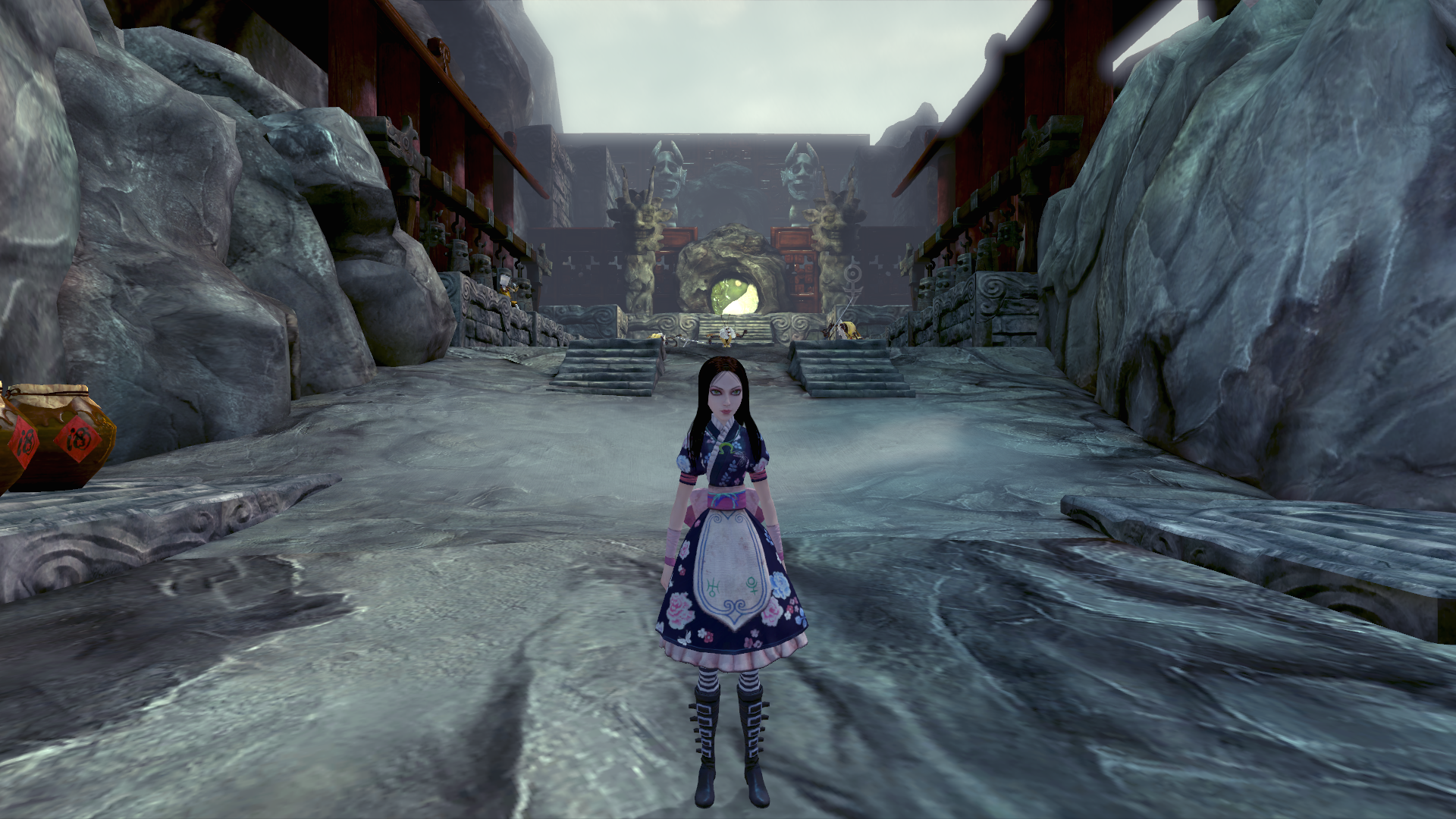 Алиса пять. Alice Madness Returns Япония. Alice Madness Returns Восток. Alice Madness Returns локация Восток.